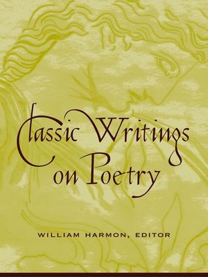 cover image of Classic Writings on Poetry